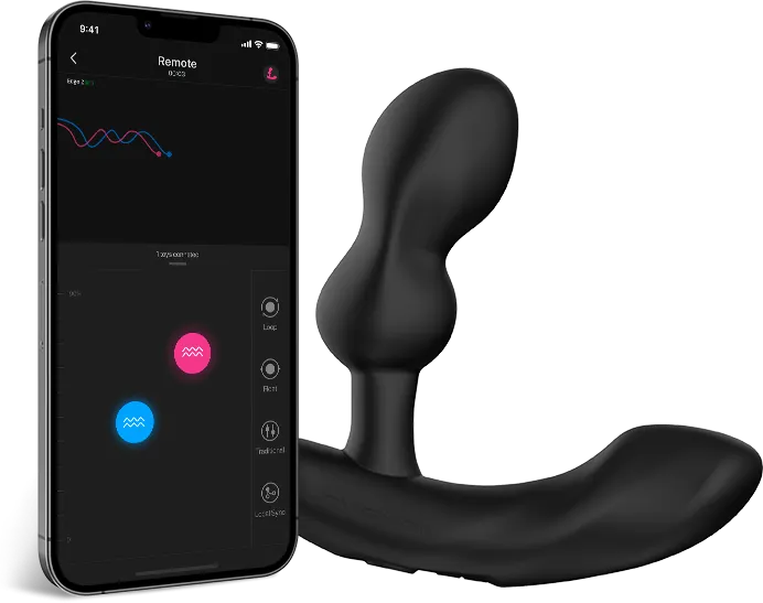 Adjustable dual-motor app-controlled prostate massager Adjustable dual-motor app-controlled prostate massager