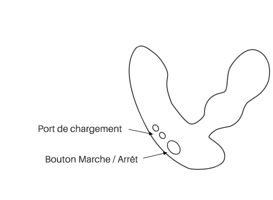 Edge de Lovense instructions des boutons.