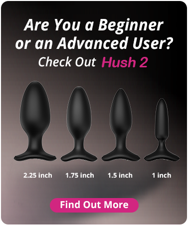 Lovense Hush: The most powerful vibrating anal butt plug! Lovense Hush: The most powerful vibrating anal butt plug!
