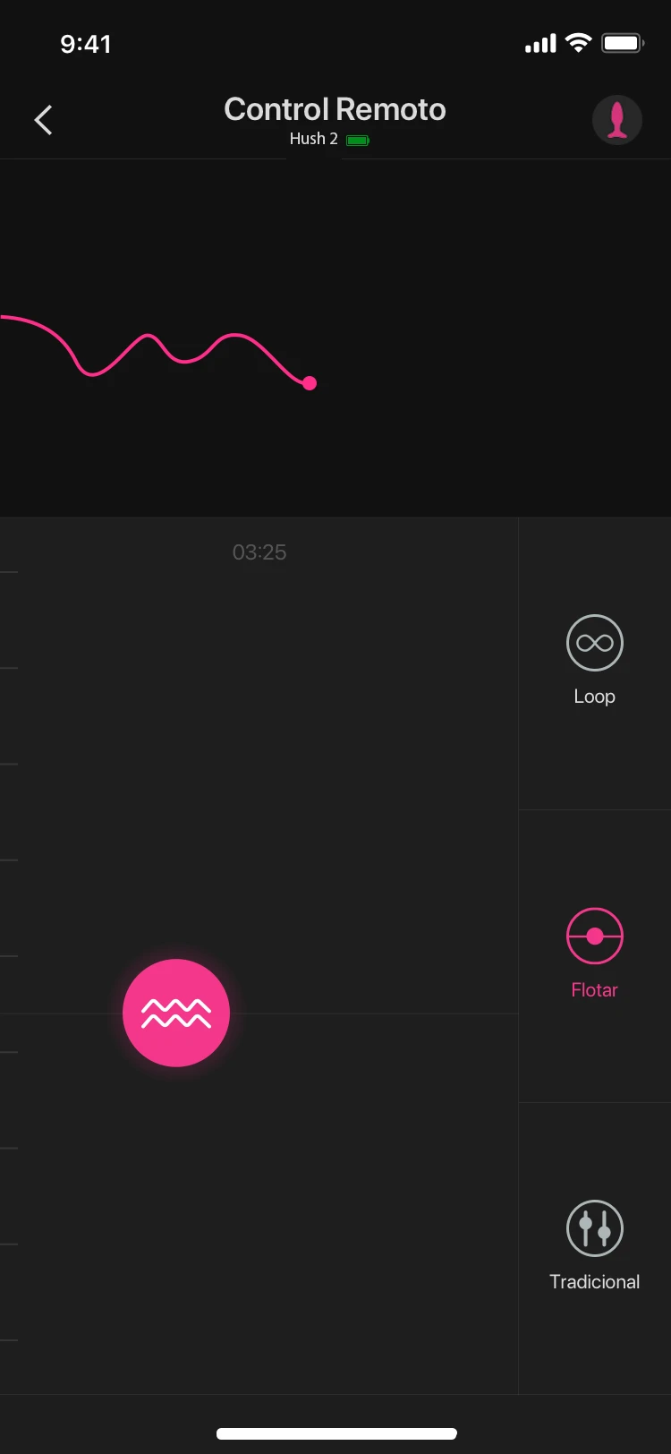 Lovense Remote App para controlar tu plug anal Hush 2