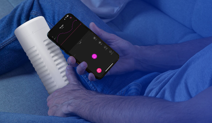 Bluetooth app-controlled male masturbator Bluetooth app-controlled male masturbator