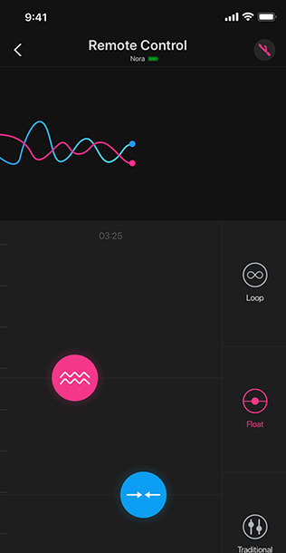 Nora by Lovense. Bluetooth remote control long-distance rabbit vibrator