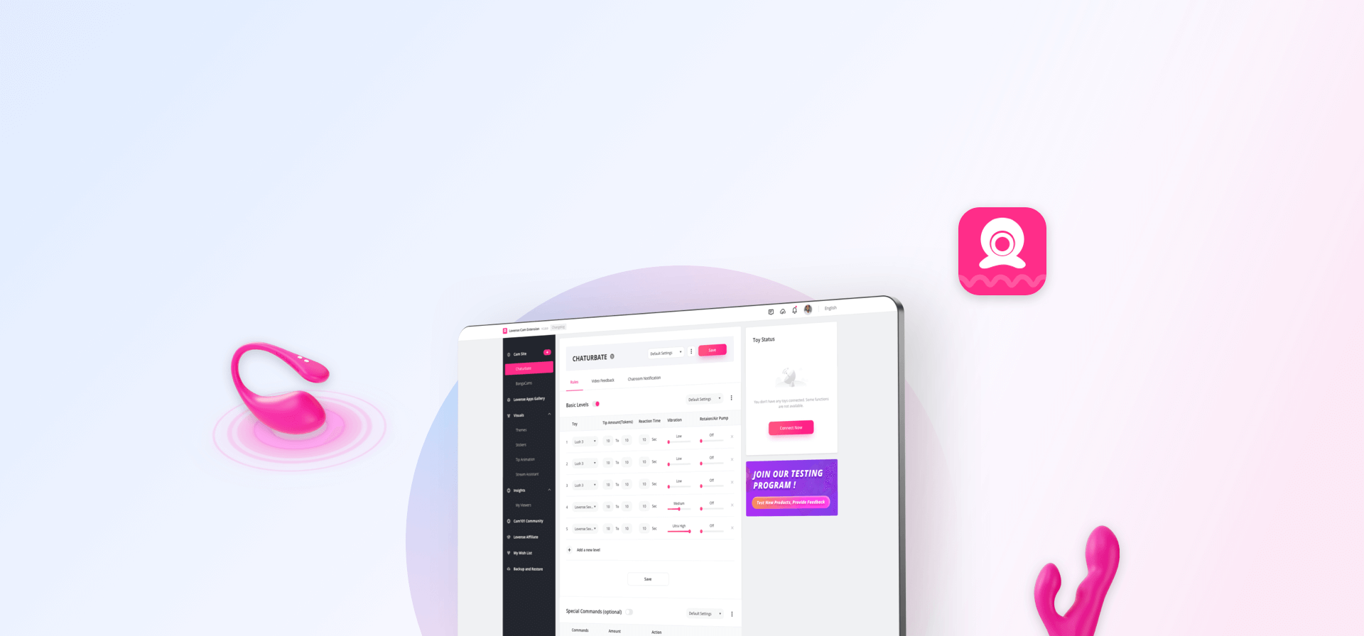 Lovense Cam Extension